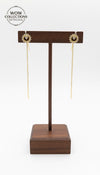 SueSuta Earring-24K(Gold Plated) D18