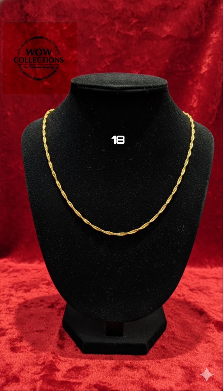 1.5g Girls Chain (Size 18) D2