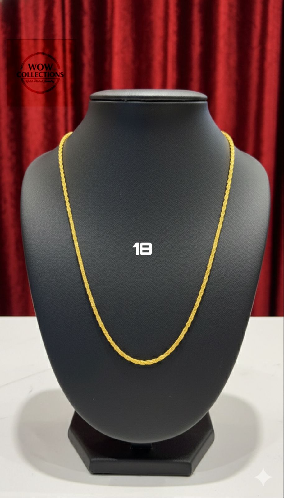 1.5g Girls Chain (Size 18) D1