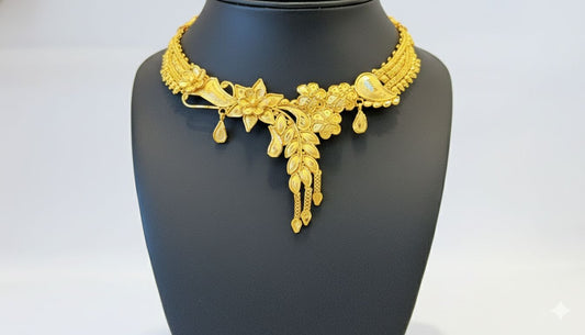 NECKLACE (24K GOLD PLATED)D24