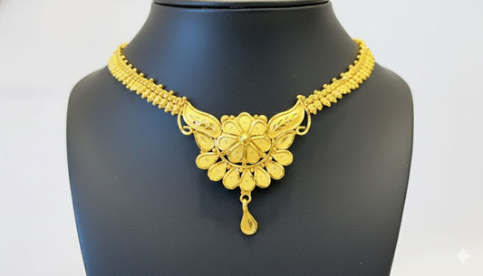 NECKLACE (24K GOLD PLATED)D27