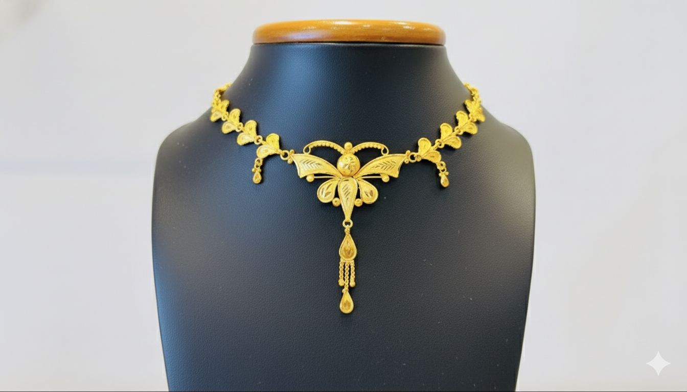 NECKLACE (24K GOLD PLATED)D26