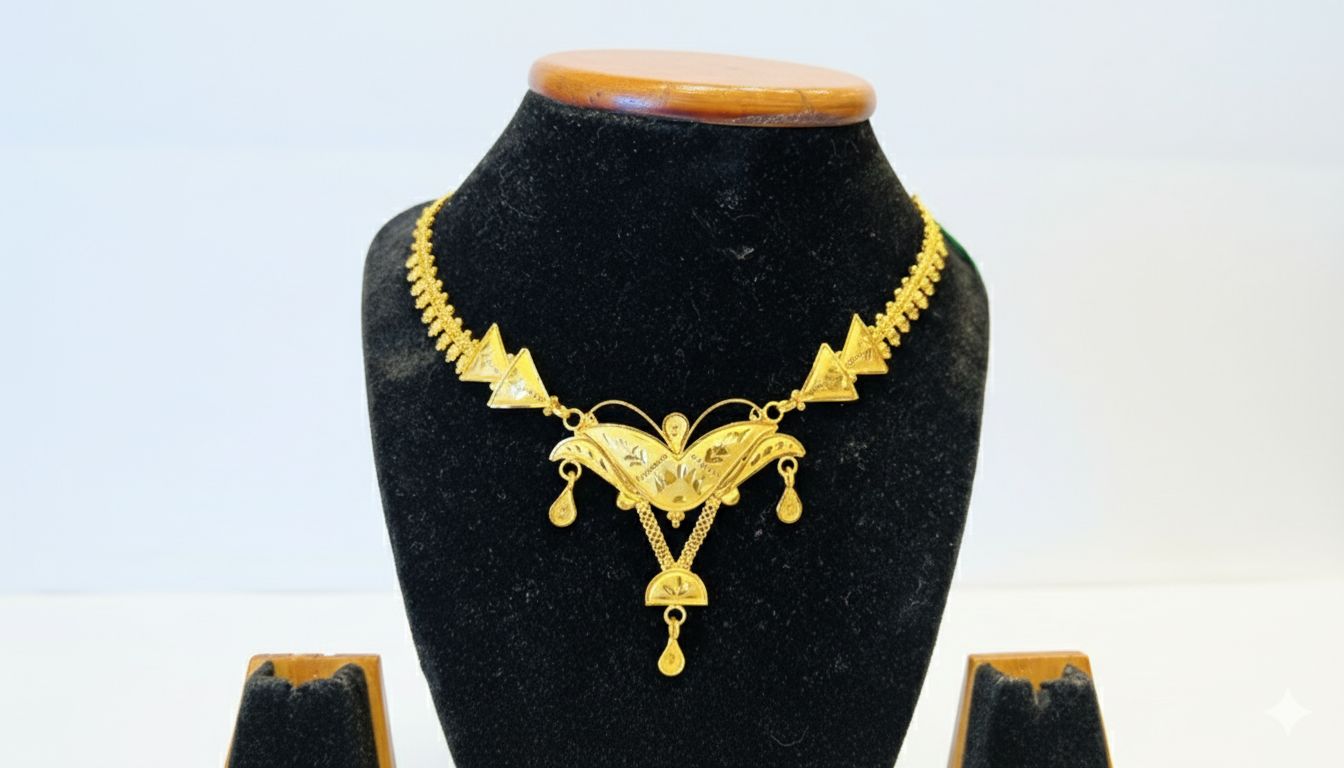 NECKLACE (24K GOLD PLATED)D31