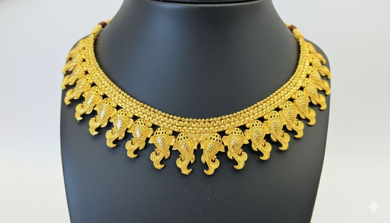 NECKLACE (24K GOLD PLATED)D33