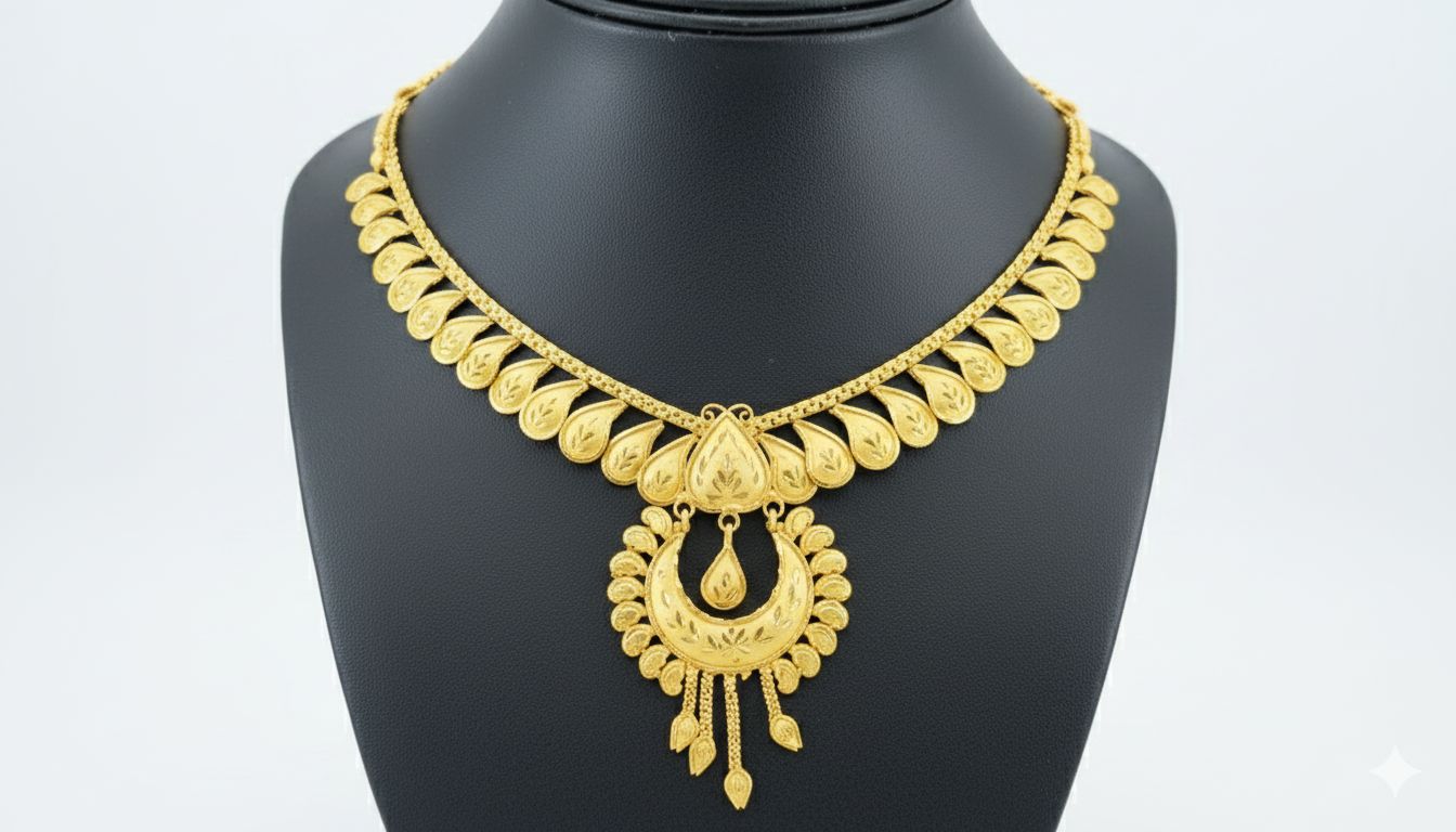 NECKLACE (24K GOLD PLATED)D32