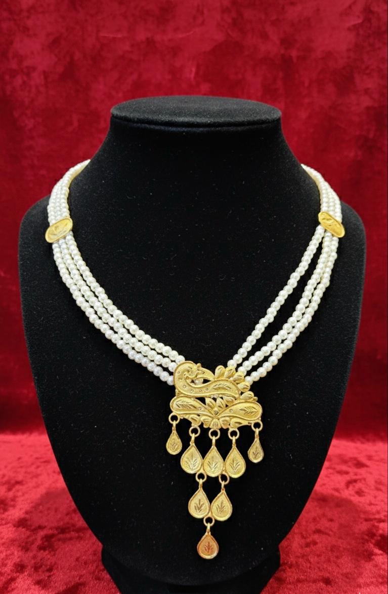 Pearl Shitahars-24k(Gold Plated)D28