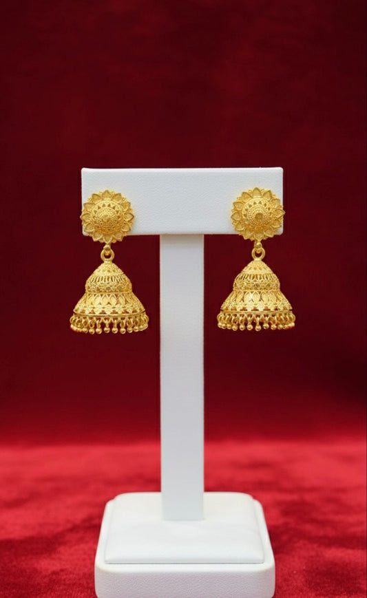 Jhumkas-24K(Gold Plated) D19