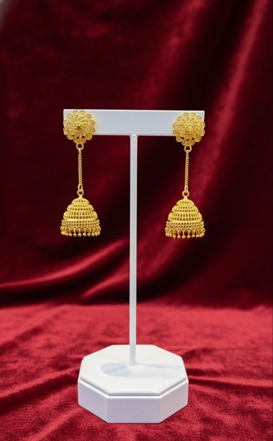 Jhumkas-24K(Gold Plated) D22