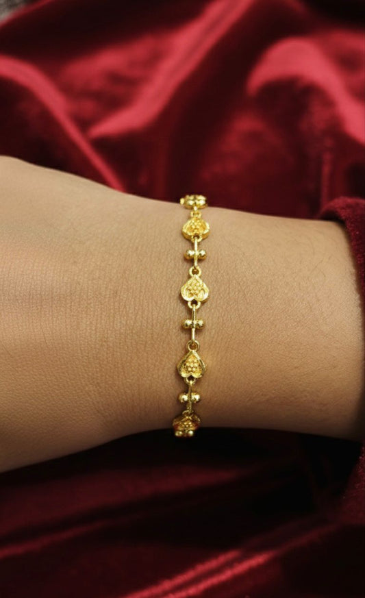 Bracelet(Boys)-24K(Gold Plated)D31
