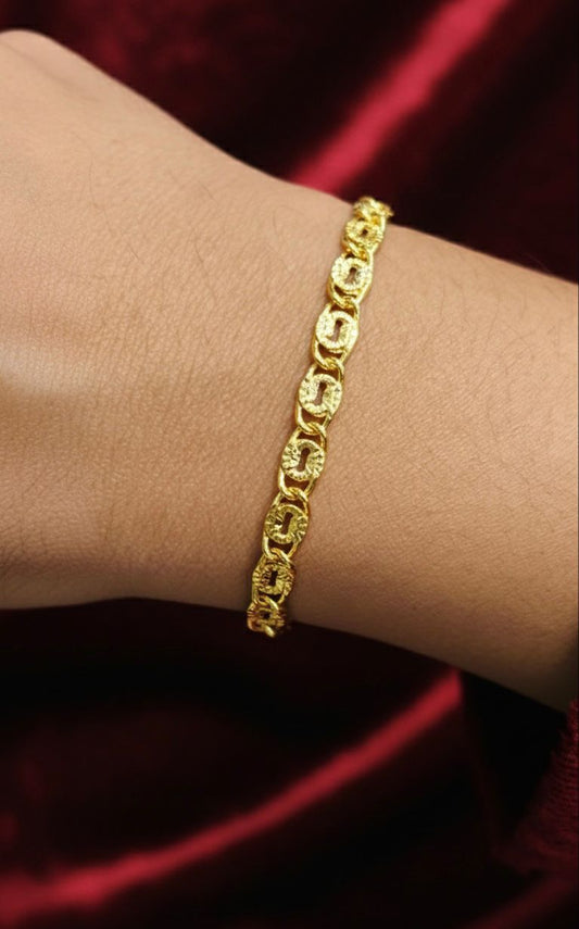 Bracelet(Boys)-24K(Gold Plated)D32