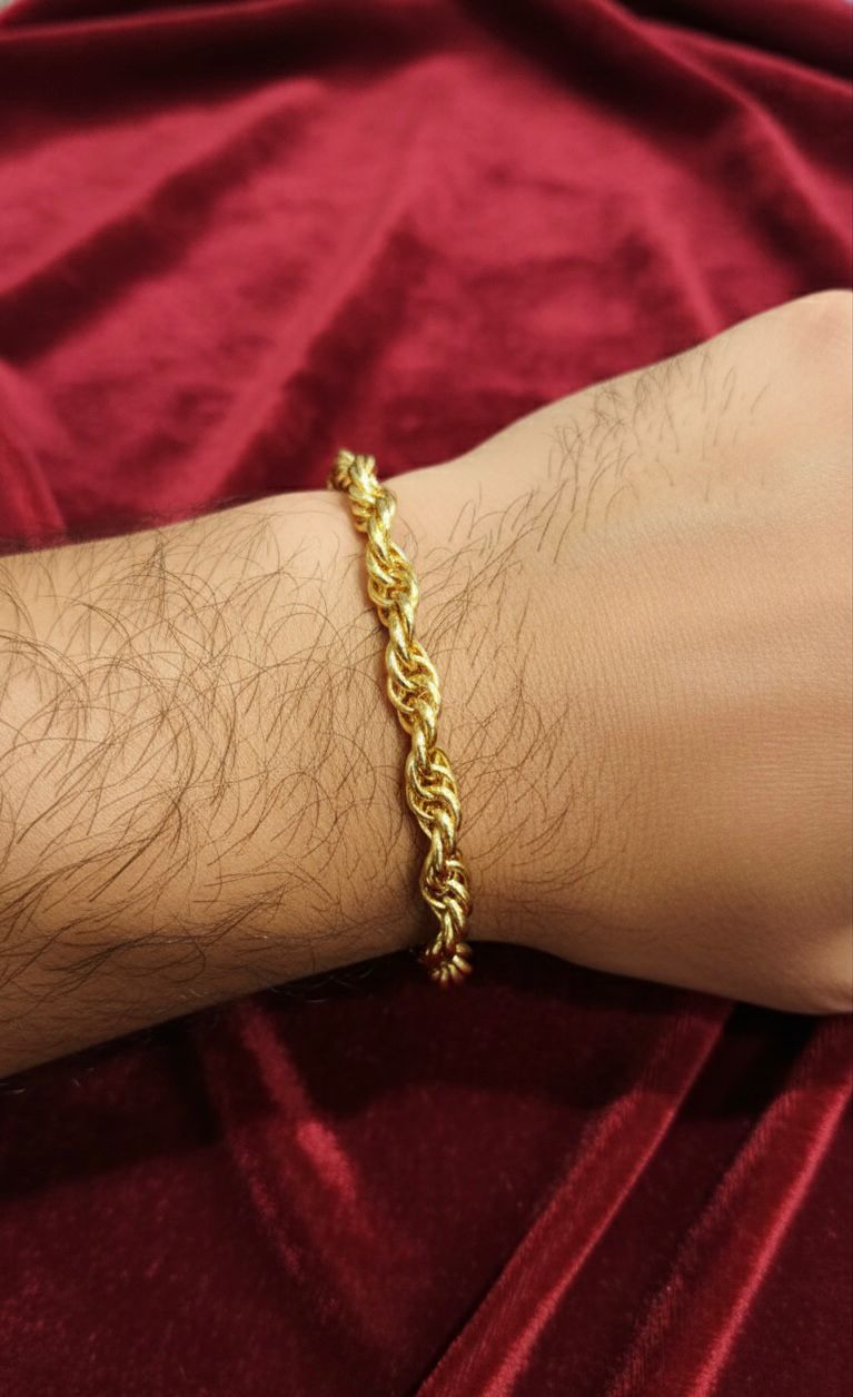 Bracelet(Boys)-24K(Gold Plated)D33