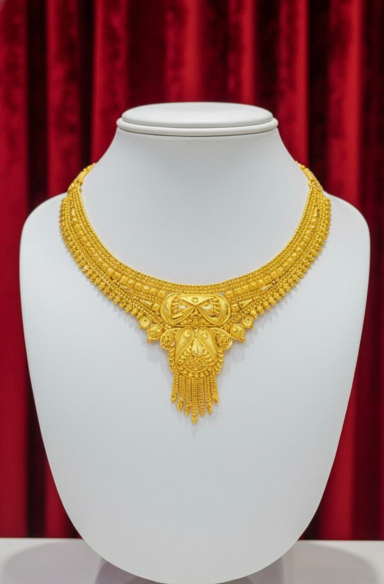 NECKLACE (24K GOLD PLATED) D45