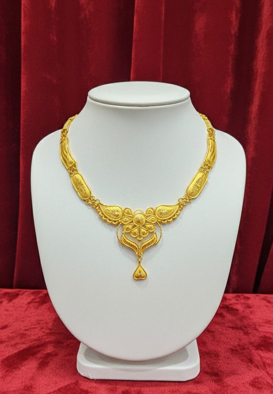 NECKLACE (24K GOLD PLATED) D46