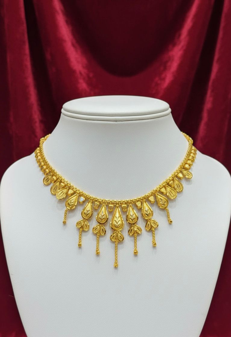 NECKLACE (24K GOLD PLATED) D48
