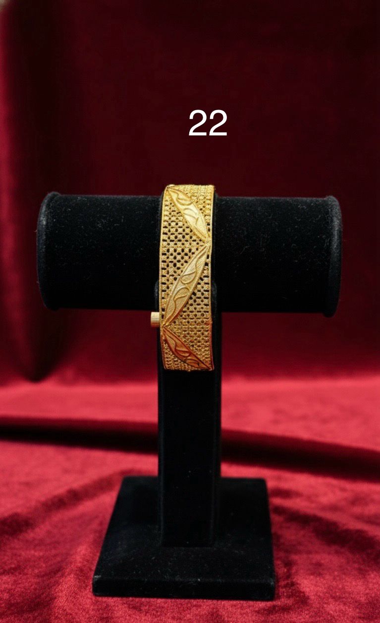 CHUR 24K GOLD PLATED SIZE-22  D27