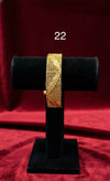 CHUR 24K GOLD PLATED SIZE-22D27