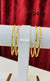 Bangles Gold Plated size 24 (24K) D12