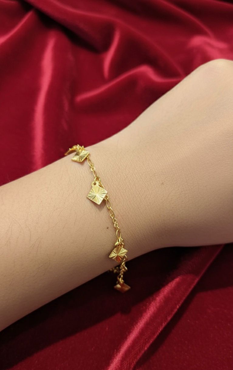 Bracelet(Girls)-24K(Gold Plated) D7