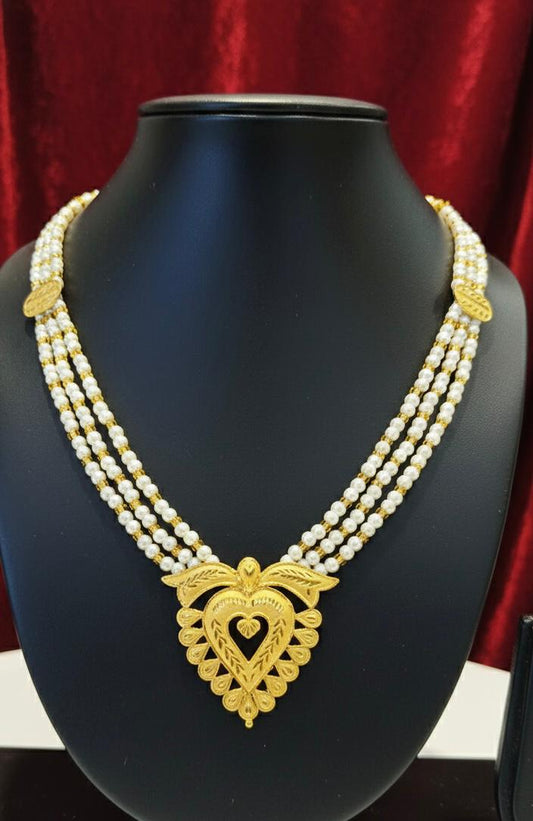 Pearl Shitahars-24k(Gold Plated) D57