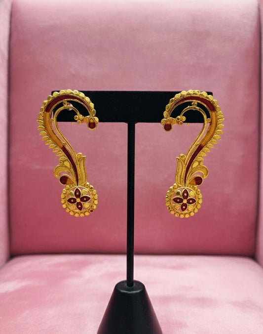 Ear Cuff Earrings (24K) D21