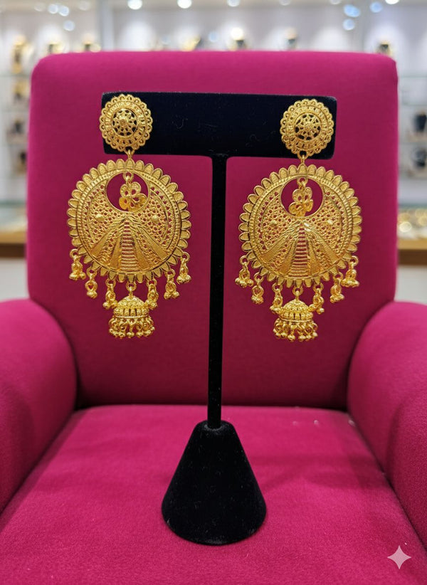 Designing Earrings 24K(GOLD PLATED) D35