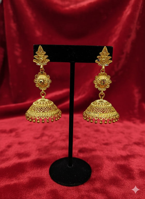 Jhumka-24K(Gold Plated) D35