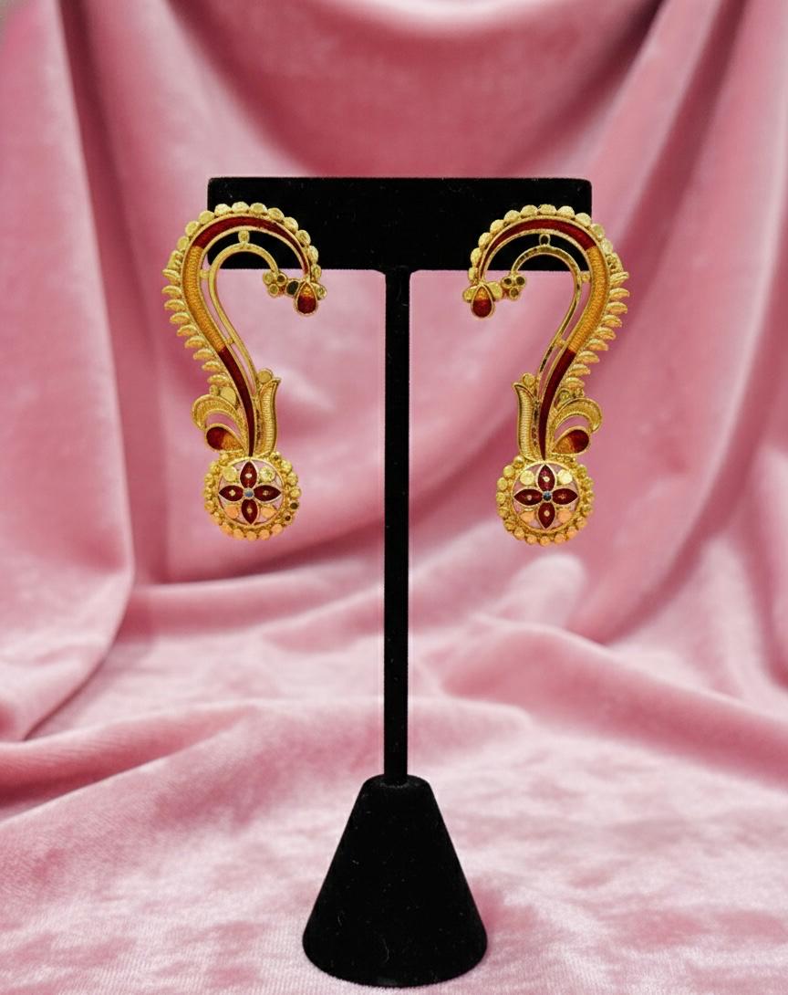 Ear Cuff Earrings (24K) D36