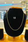 CHAIN 18 (24K GOLD PLATED) D21