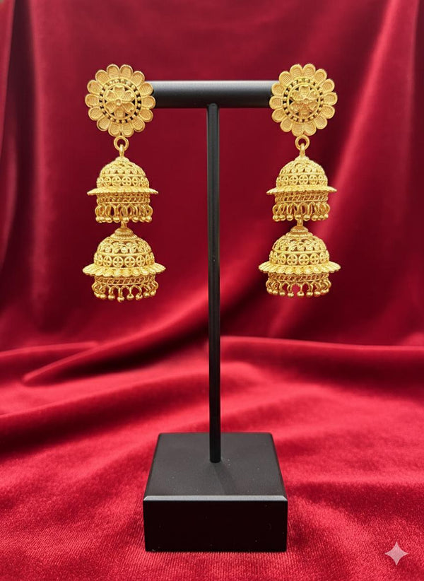 Jhumkas-24K(Gold Plated) D38