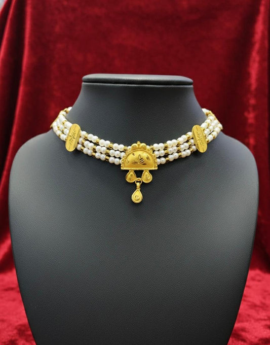 Pearl Chik-24K(Gold Plated) D41