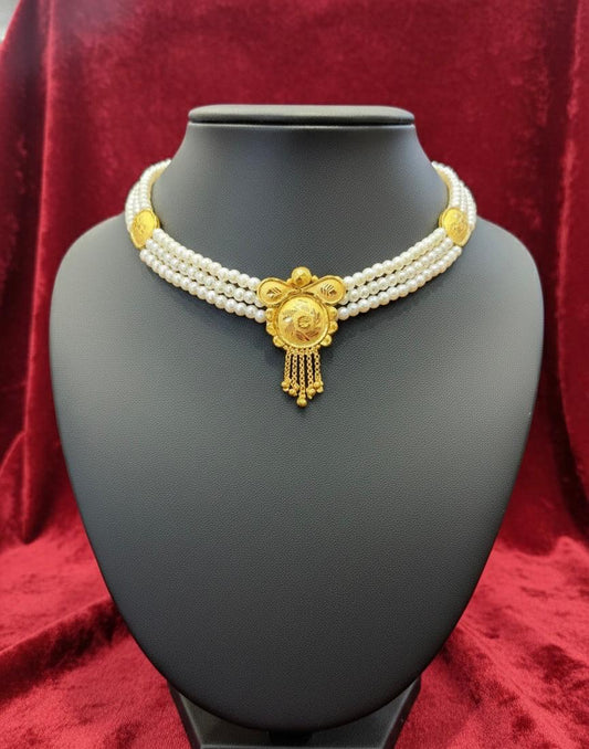 Pearl Chik-24K(Gold Plated) D43