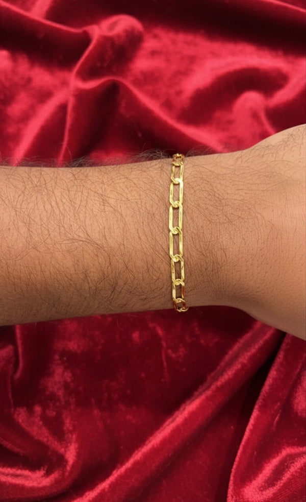 Bracelet(Boys)-24K(Gold Plated) D35