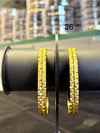 Bangles Gold Plated size 26 (24K) D27