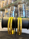Bangles Gold Plated size 26 (24K) D29
