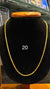 1.5g Girls Chain (Size 20) D8