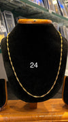 CHAIN 24 (24K GOLD PLATED) D 01