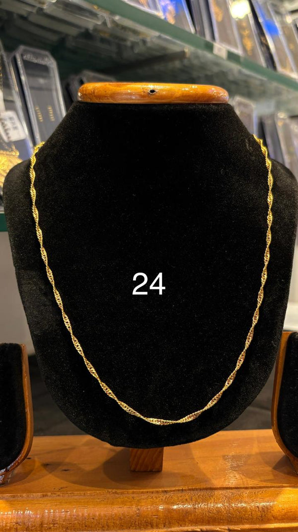 CHAIN 24 (24K GOLD PLATED) D 01