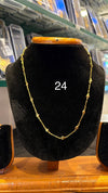 CHAIN 24(24K GOLD PLATED) D2