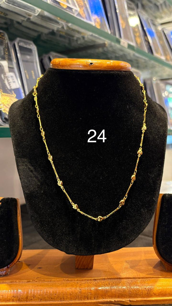 CHAIN 24(24K GOLD PLATED) D2