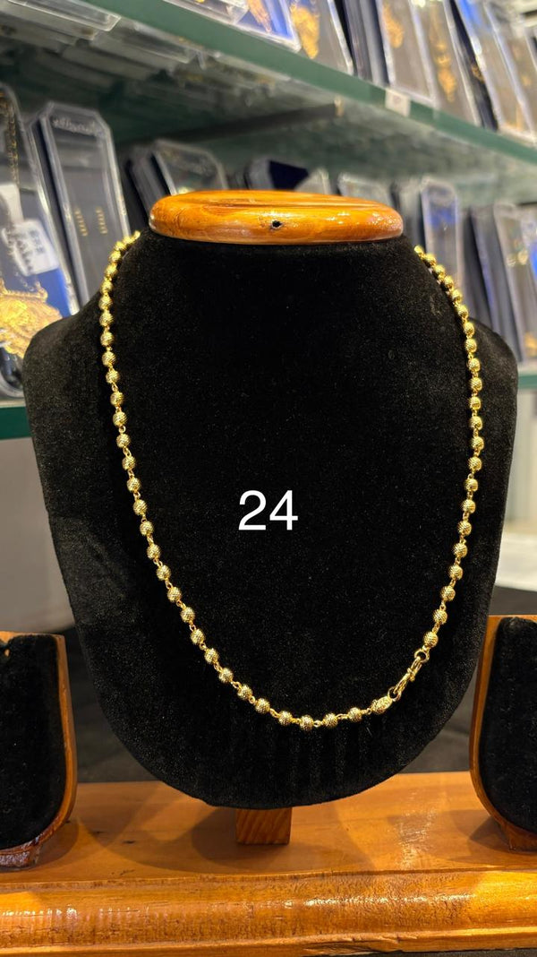CHAIN 24(24K GOLD PLATED) D5