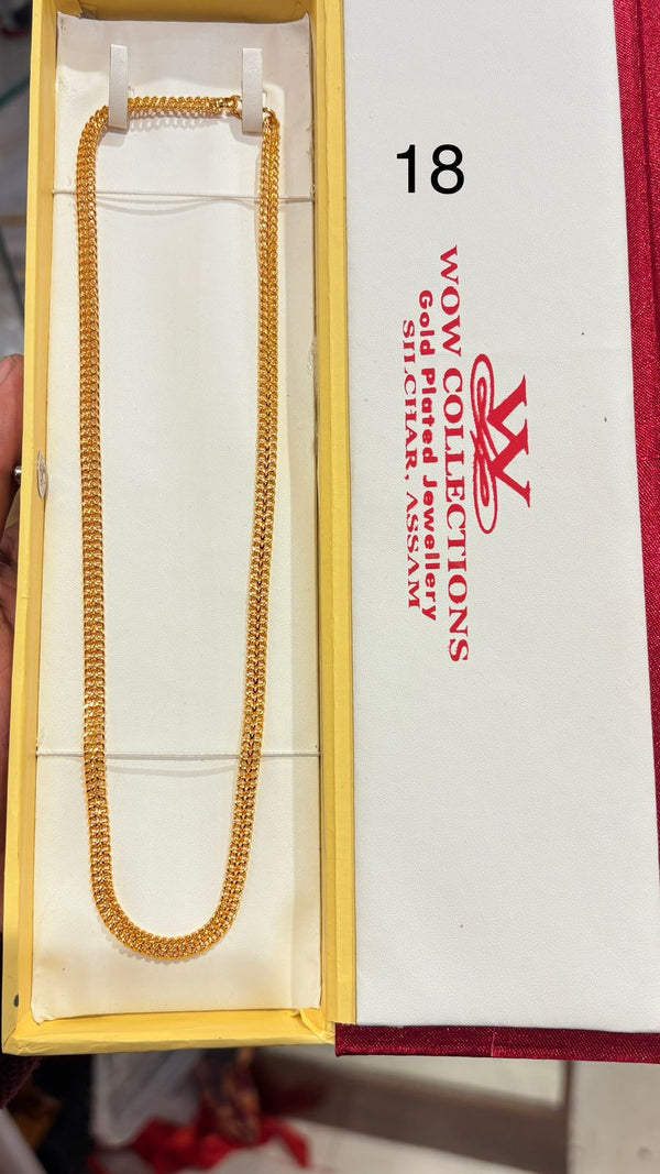 CHAIN 18 (24K GOLD PLATED) D23