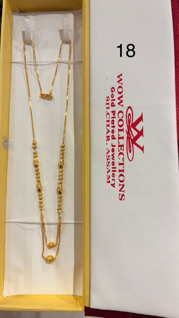 CHAIN 18 (24K GOLD PLATED) D29