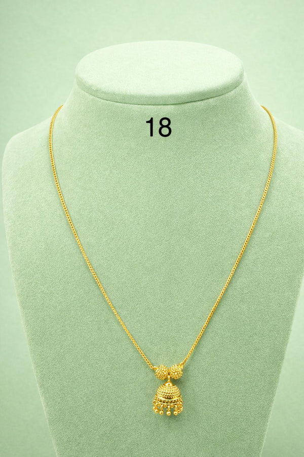 CHAIN 18 (24K GOLD PLATED) D33