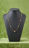 CHAIN 18 (24K GOLD PLATED) D43