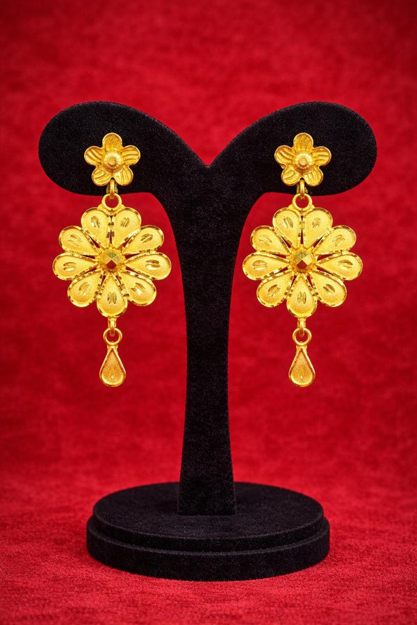 Designing Earrings 24K(GOLD PLATED) D11