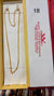 CHAIN 18 girls(24K GOLD PLATED) D47