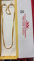 1.5g Girls Chain (Size 20) D9