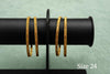 Bangles Gold Plated size 24 (24K) D26