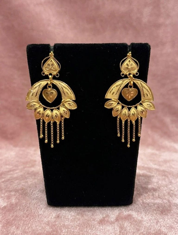 Gold Plated Earrings (24K) D48