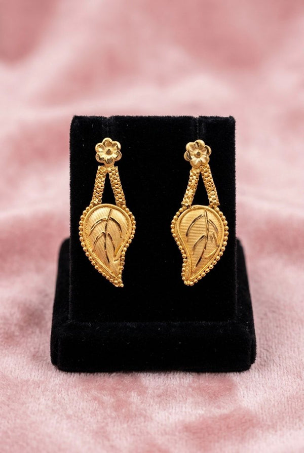 Gold Plated Earrings (24K) D50